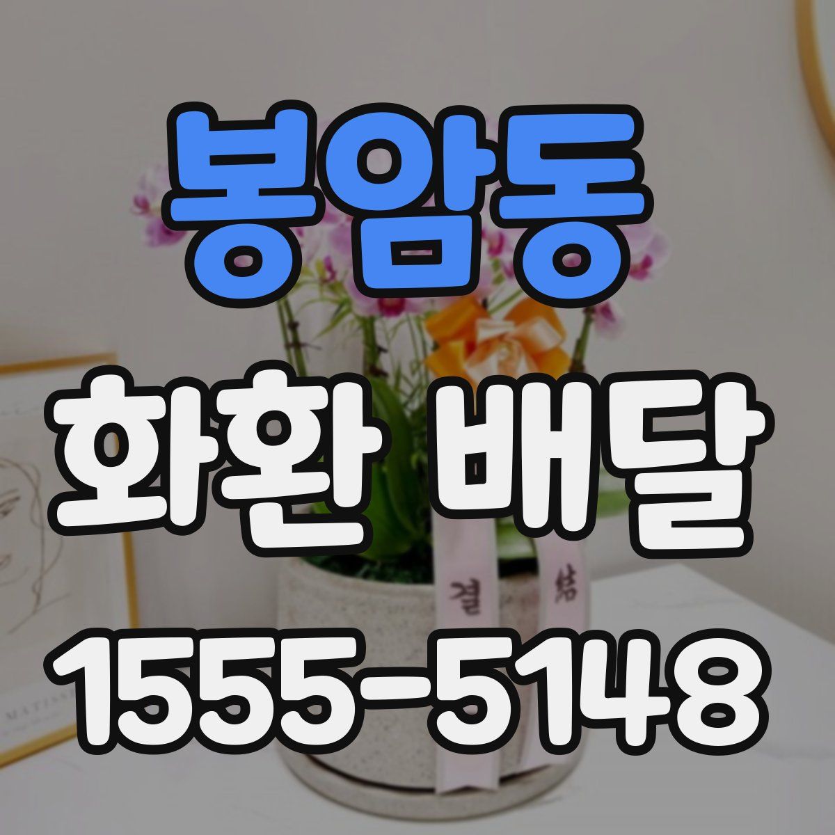 봉암동 화환 배달