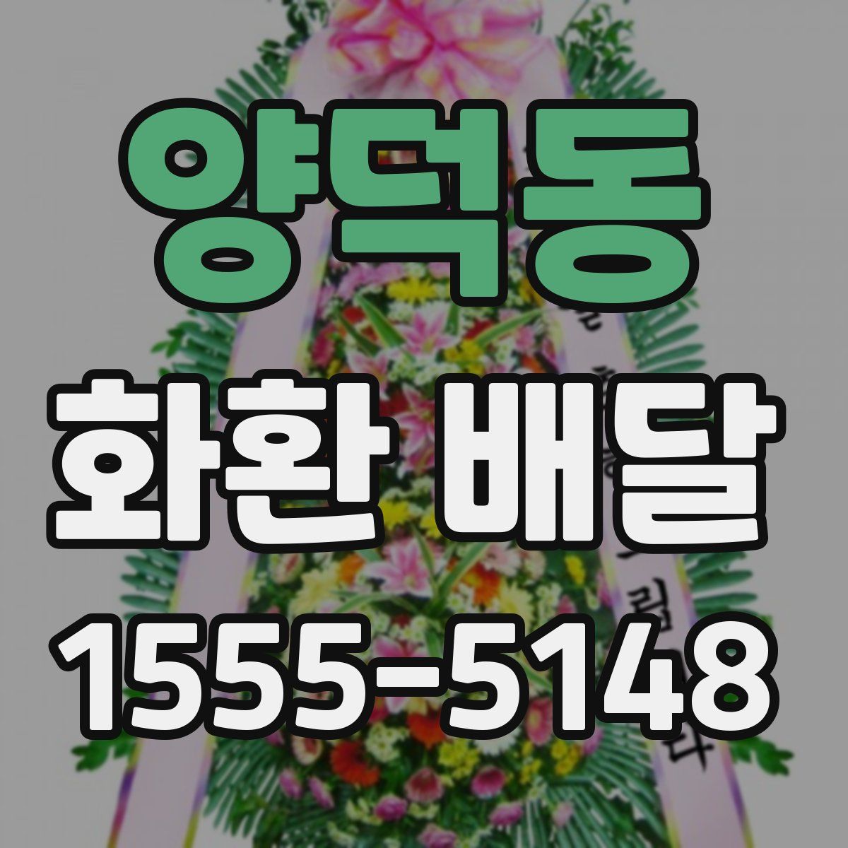 양덕동 화환 배달