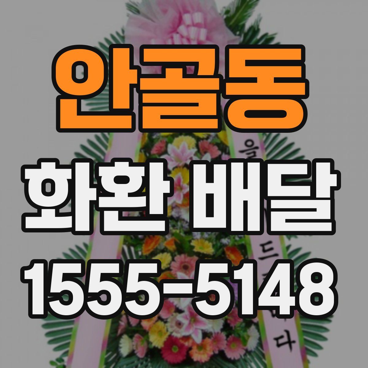안골동 화환 배달