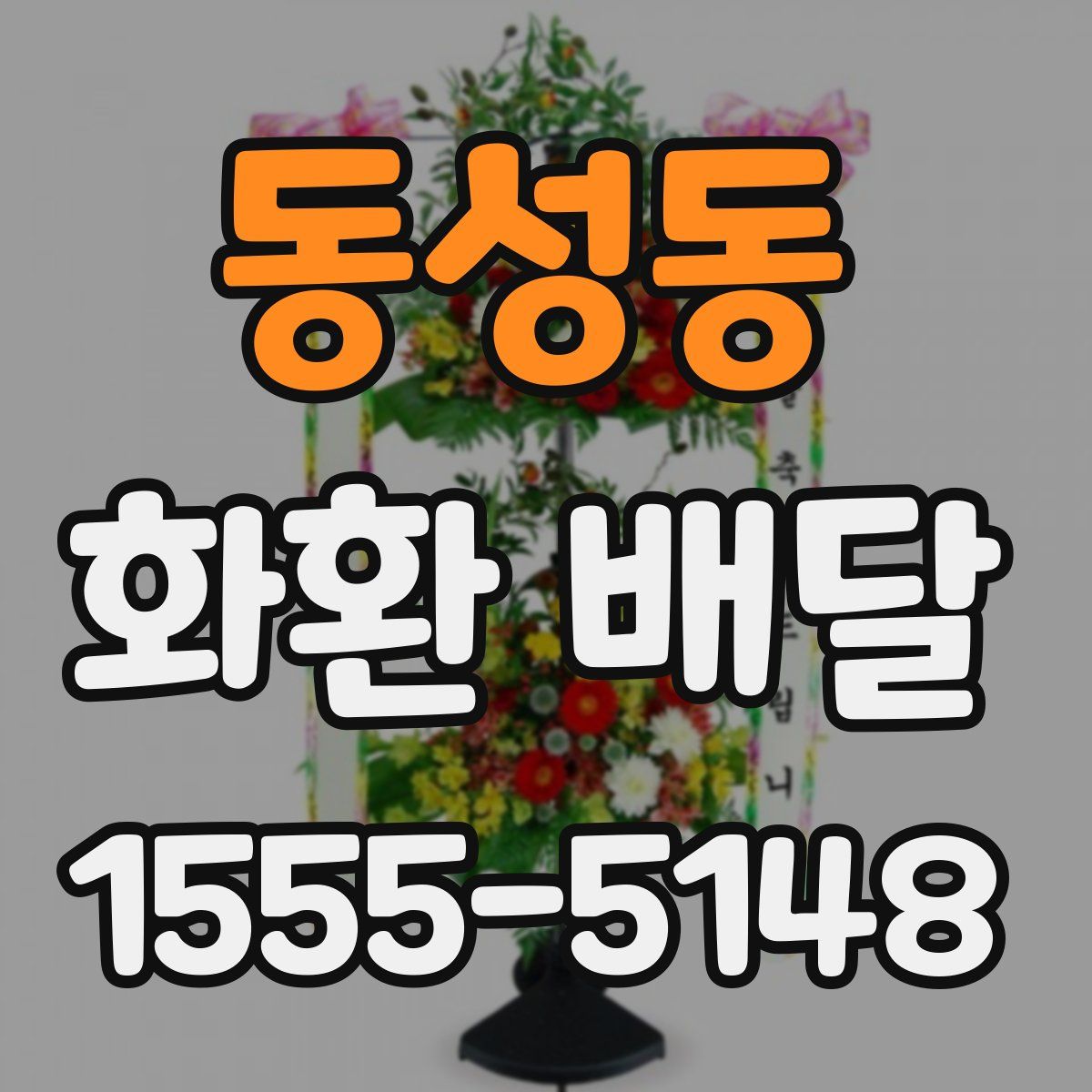 동성동 화환 배달