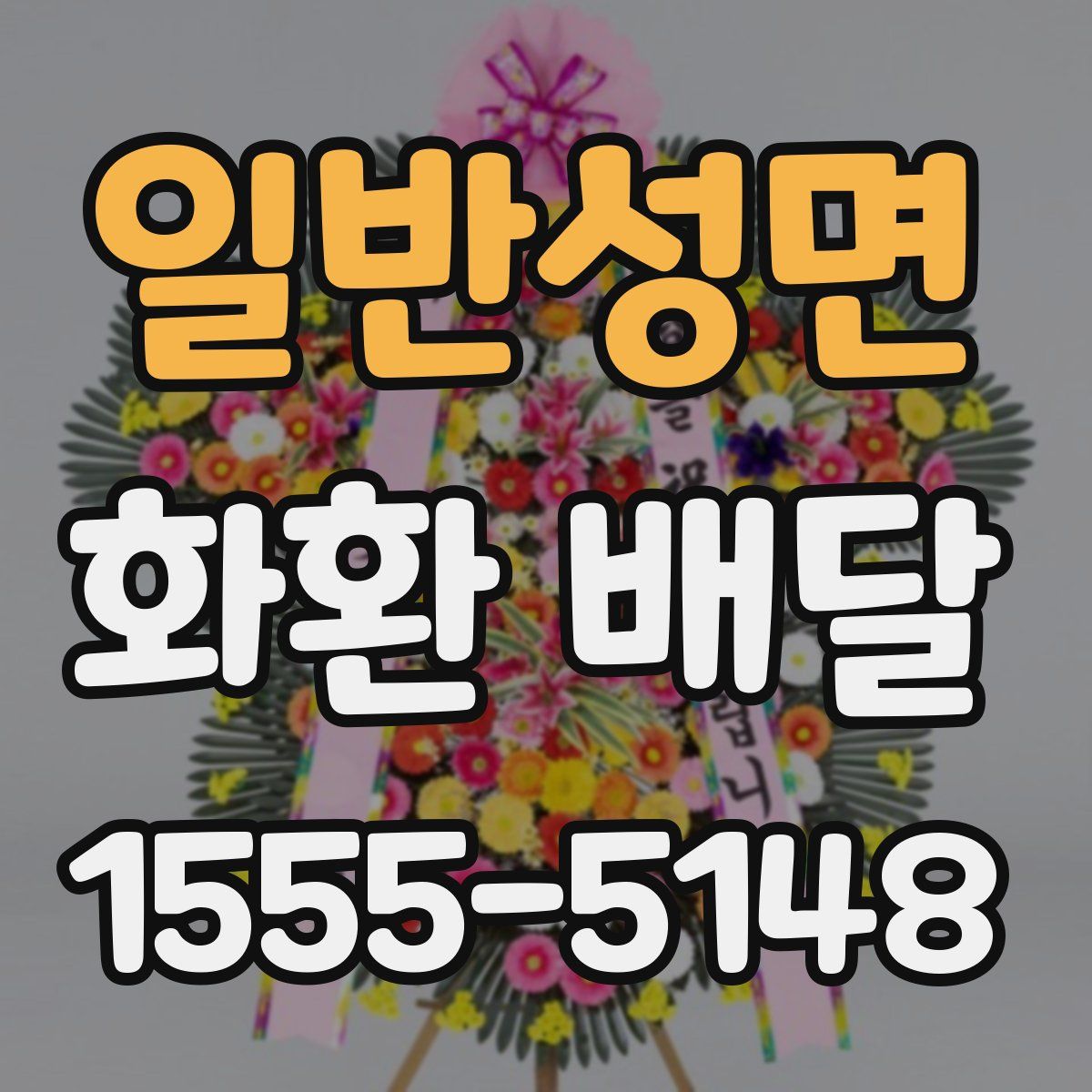 일반성면 화환 배달