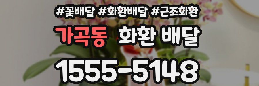 가곡동 화환 배달