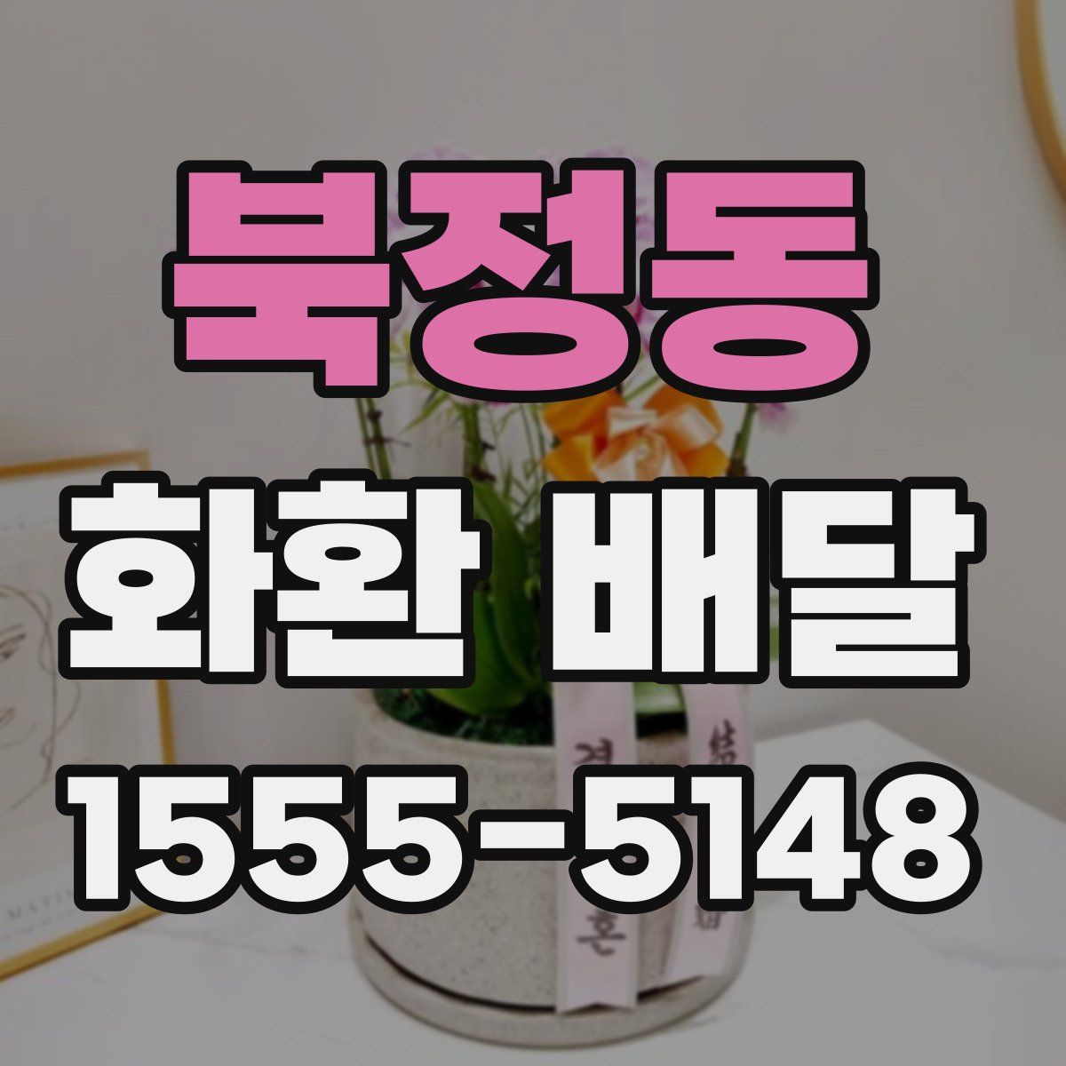 북정동 화환 배달