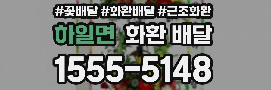 하일면 화환 배달