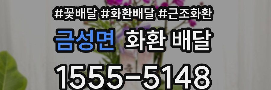 금성면 화환 배달
