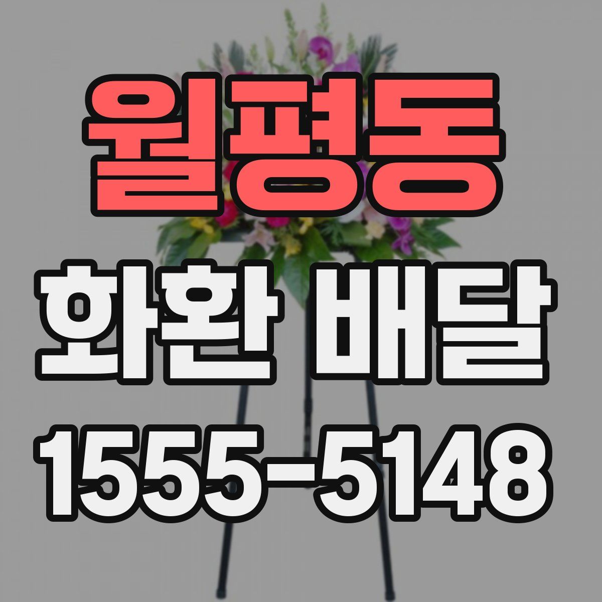 월평동 화환 배달