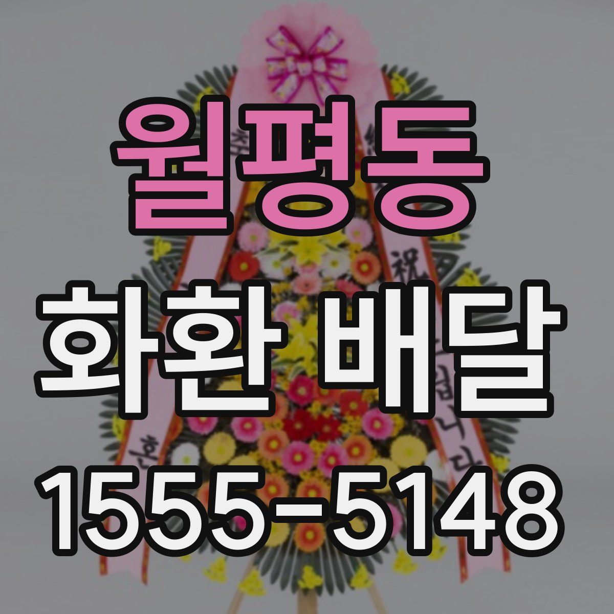 월평동 화환 배달