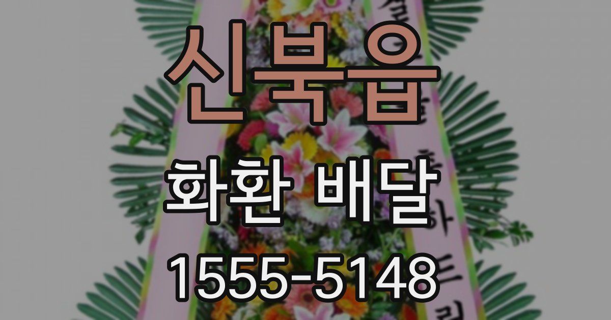 신북읍 화환 배달
