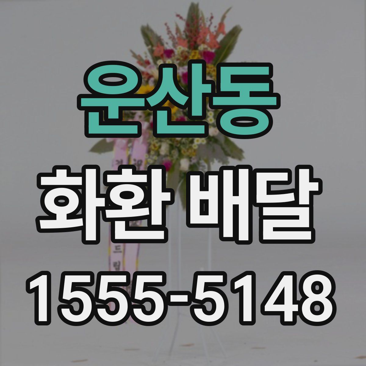 운산동 화환 배달