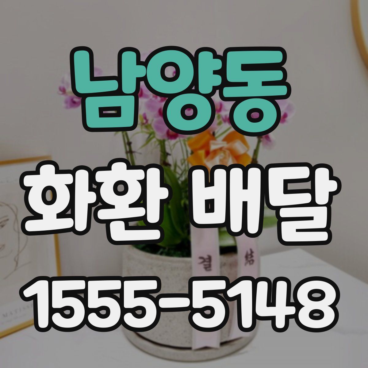 남양동 화환 배달