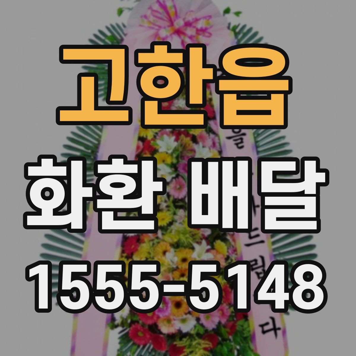 고한읍 화환 배달