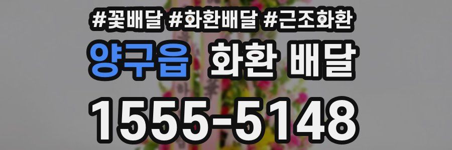 양구읍 화환 배달