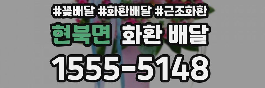 현북면 화환 배달