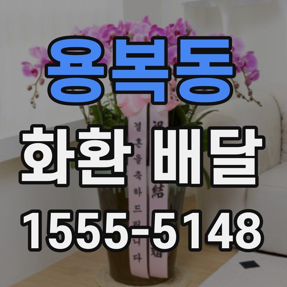 용복동 화환 배달