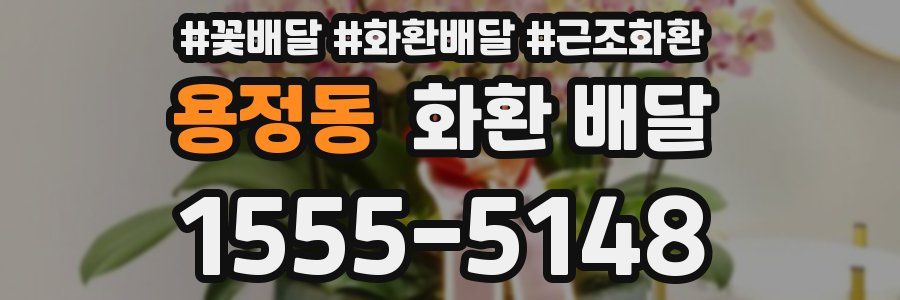 용정동 화환 배달