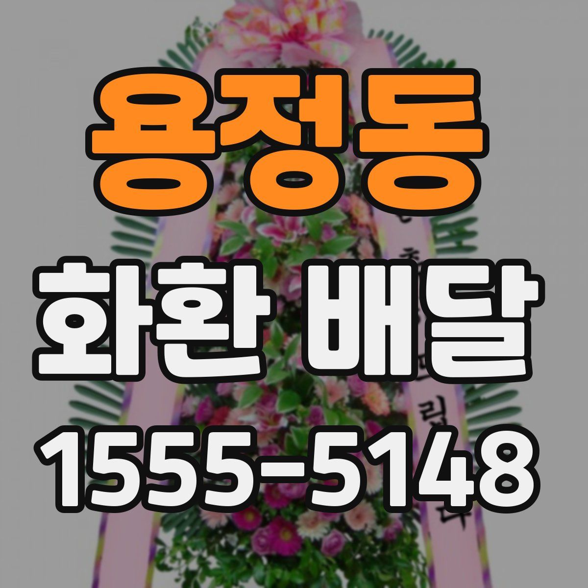 용정동 화환 배달
