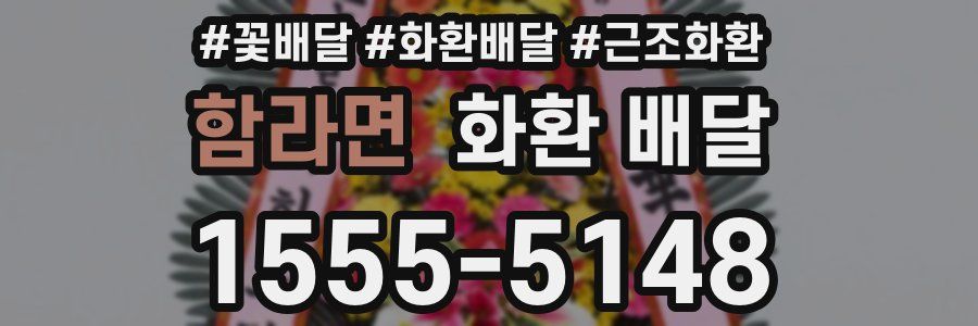 함라면 화환 배달