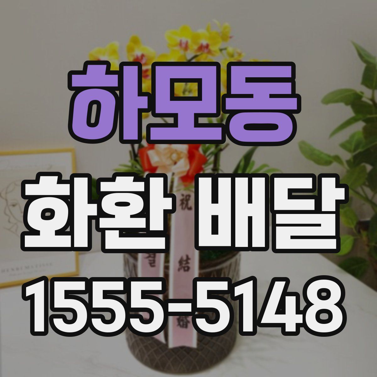 하모동 화환 배달
