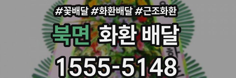 북면 화환 배달
