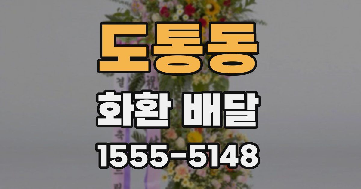 도통동 화환 배달