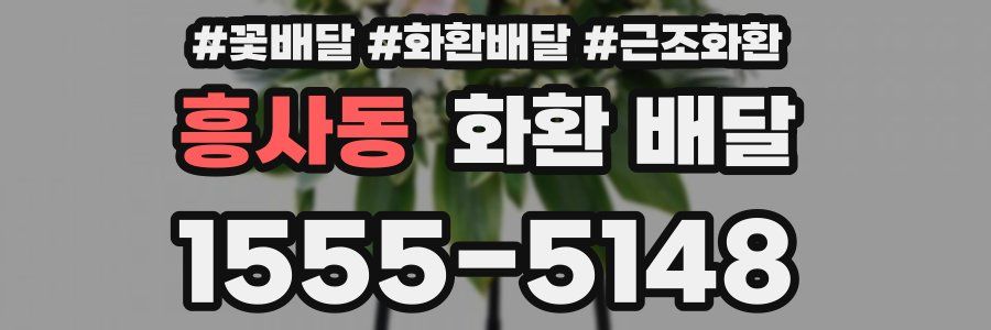 흥사동 화환 배달