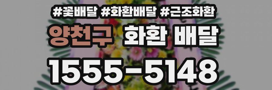 양천구 화환 배달