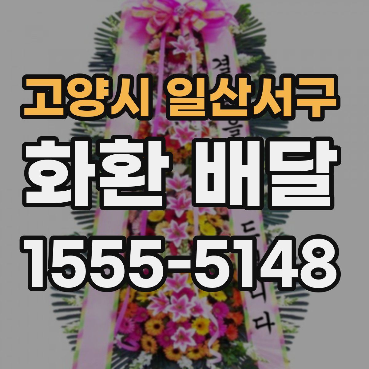 고양시 일산서구 화환 배달