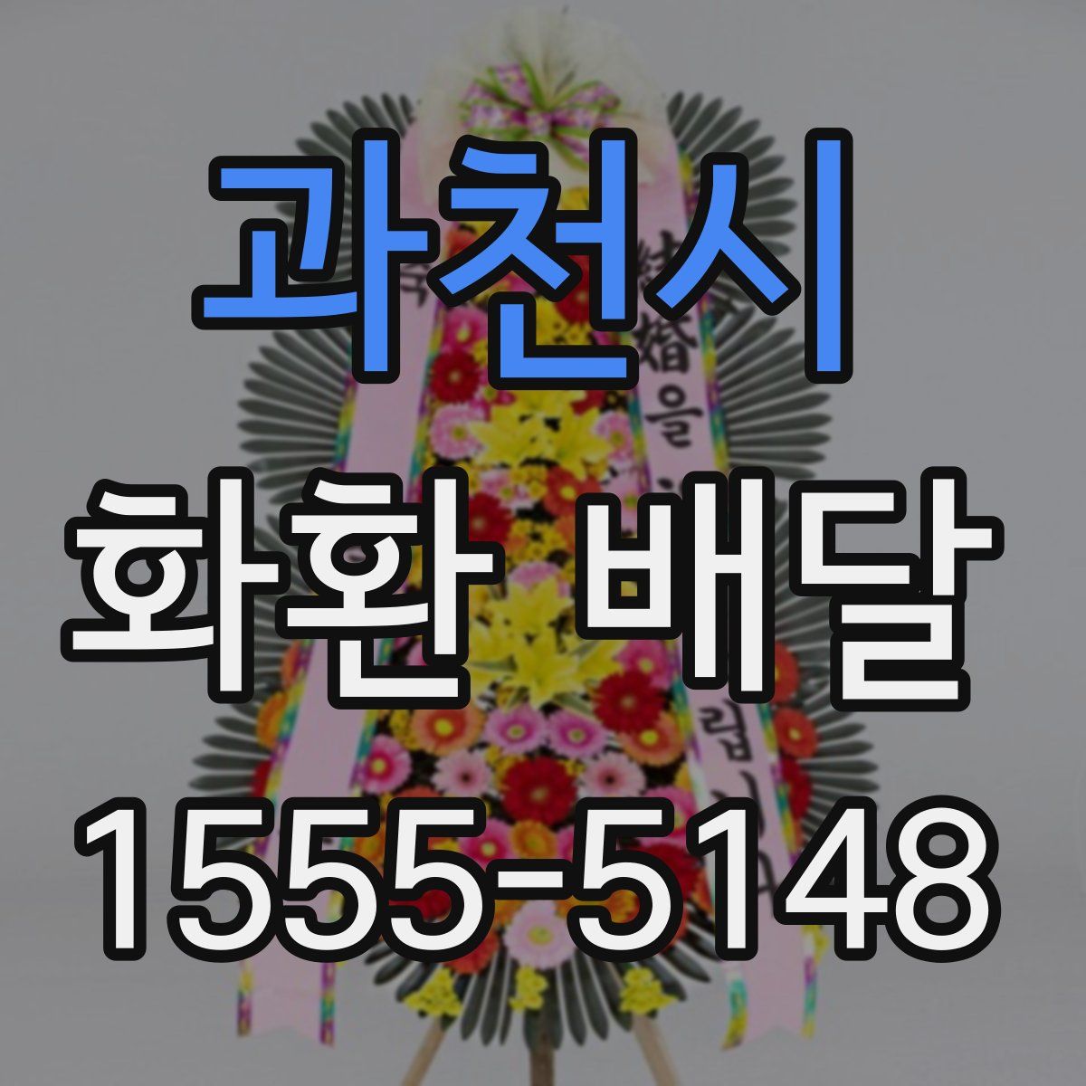 과천시 화환 배달