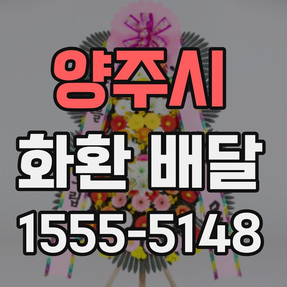 양주시 화환 배달