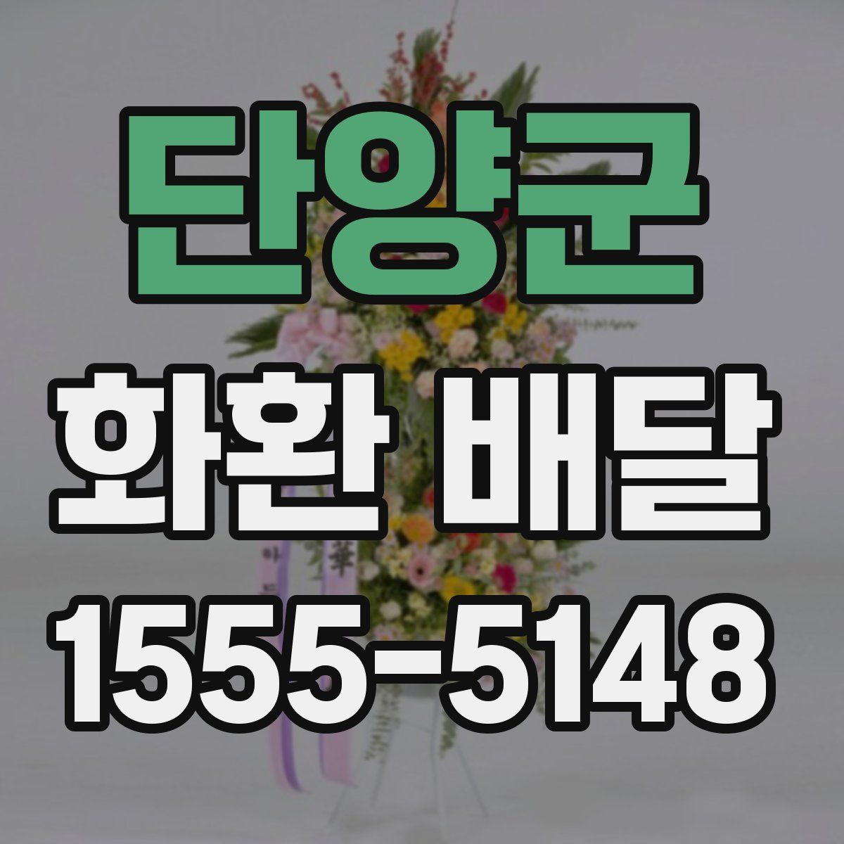 단양군 화환 배달