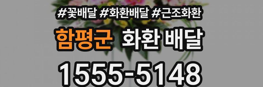 함평군 화환 배달