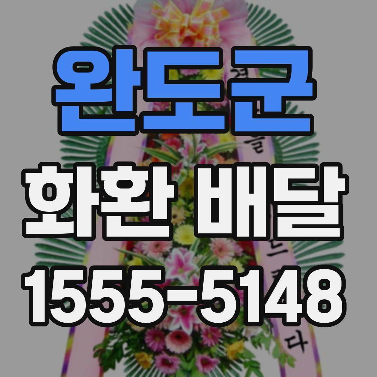 완도군 화환 배달