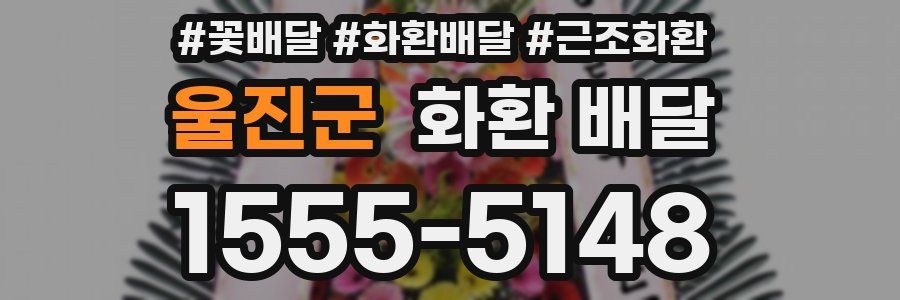 울진군 화환 배달