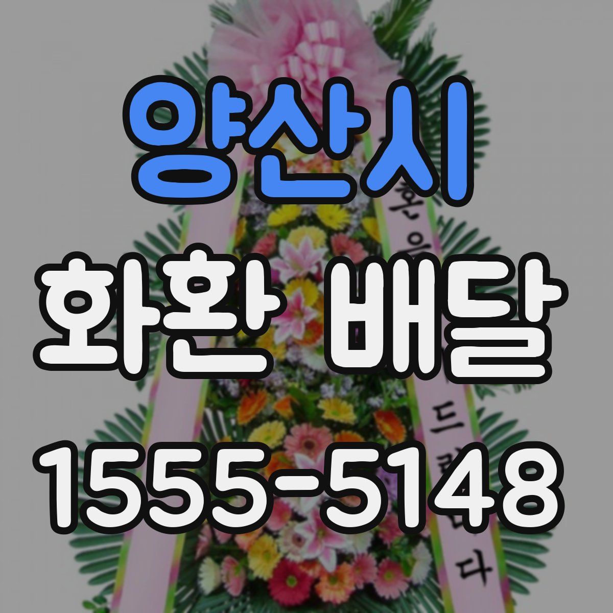 양산시 화환 배달