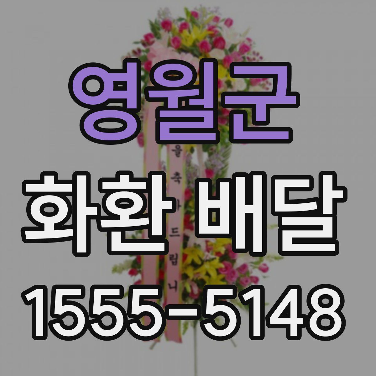 영월군 화환 배달