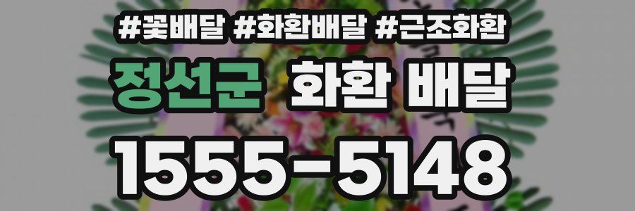 정선군 화환 배달