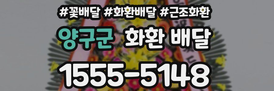 양구군 화환 배달