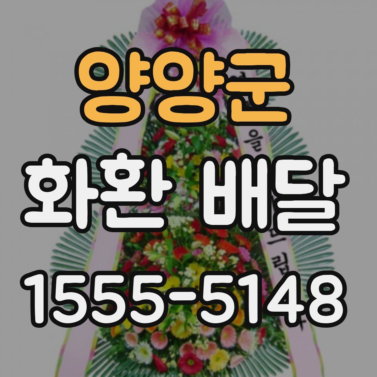 양양군 화환 배달