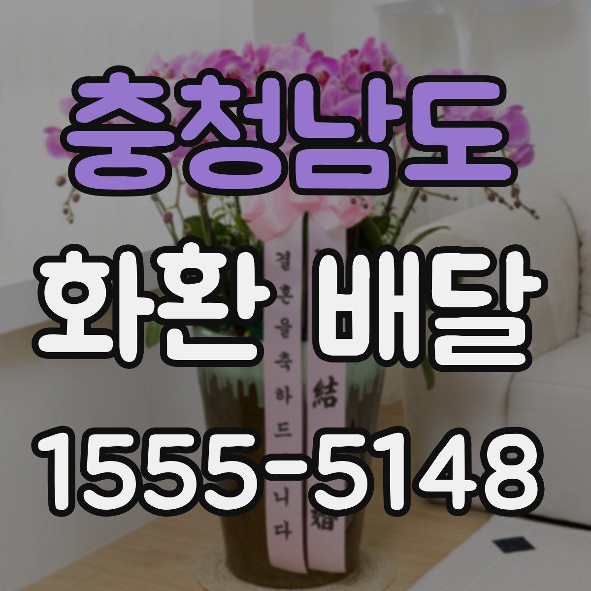 충청남도 화환 배달