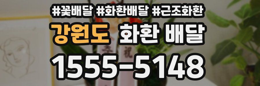 강원도 화환 배달