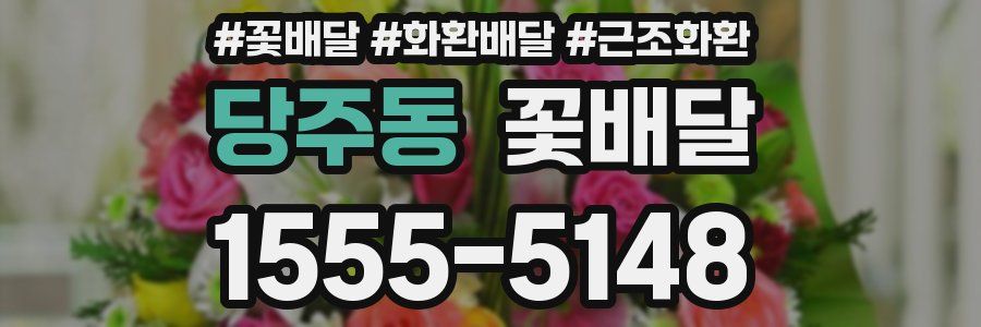 당주동 꽃배달