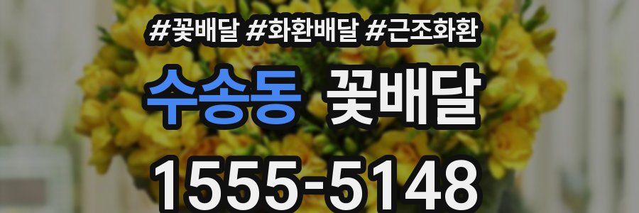수송동 꽃배달
