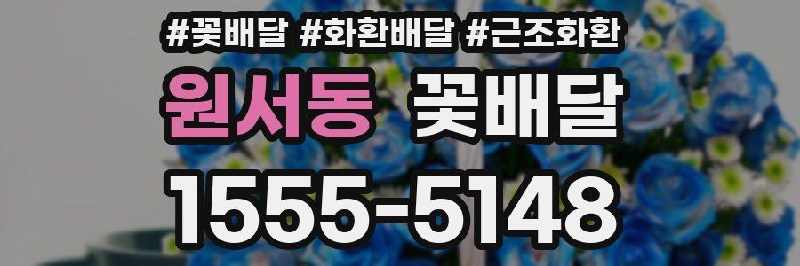 원서동 꽃배달