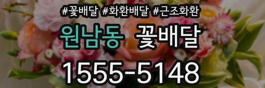 원남동 꽃배달