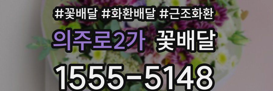 의주로2가 꽃배달