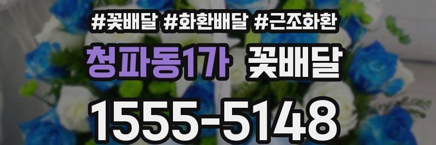 청파동1가 꽃배달