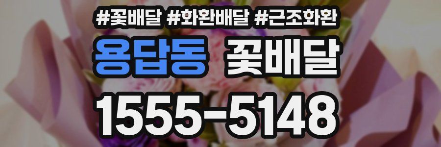 용답동 꽃배달
