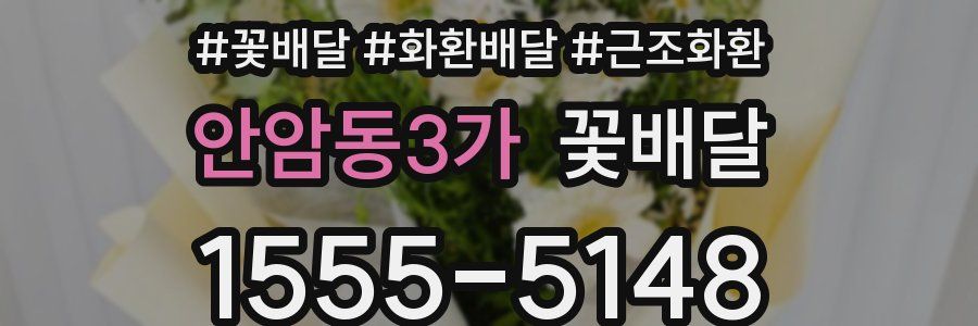 안암동3가 꽃배달