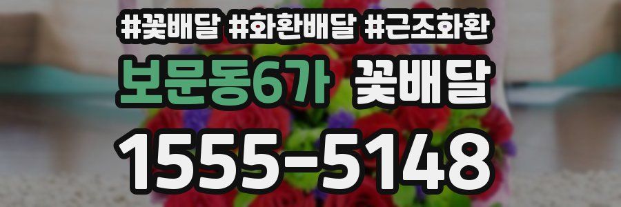 보문동6가 꽃배달