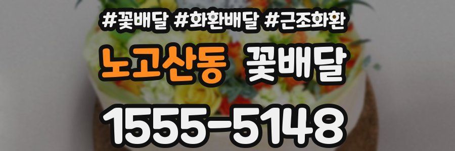 노고산동 꽃배달